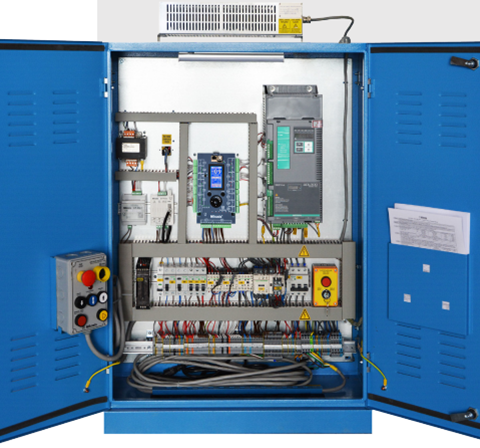 Electrical cabinets Mikosis synchronizes Sicor tractors and inverters